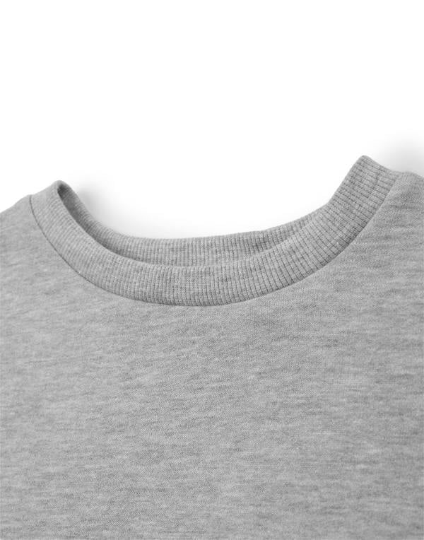 Vanilla Underground Disney Minnie Mouse Girls Grey Bow Sweatshirt