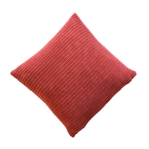Wyld Haus Set of 2 Verezzi Ribbed Red Cushion Covers
