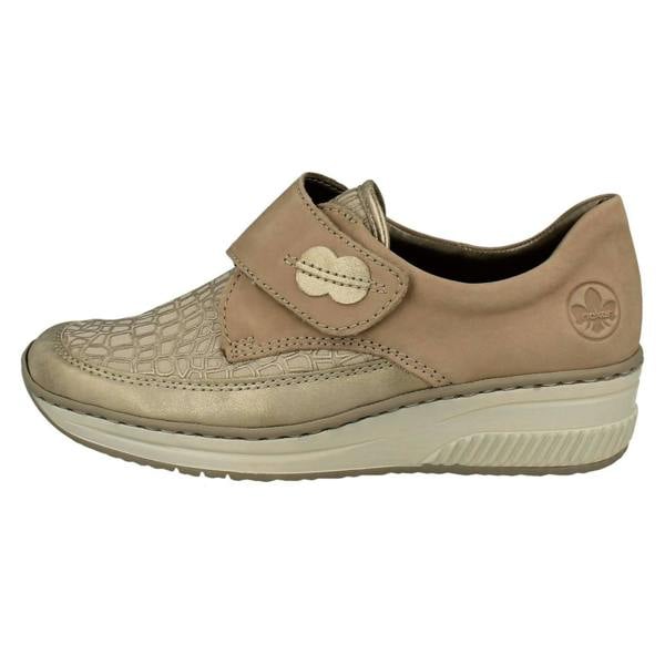 Rieker Womens Rieker Hook And Loop Shoes 487C0