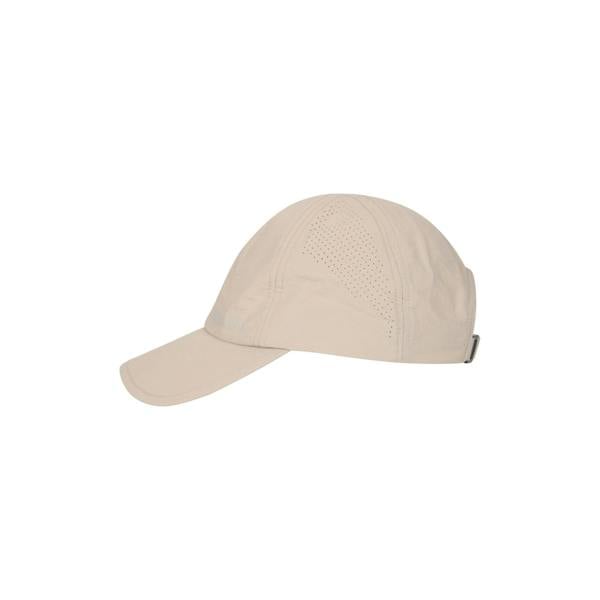 Mountain Warehouse Tech Perforated Lightweight Hiking Cap - Beige - 