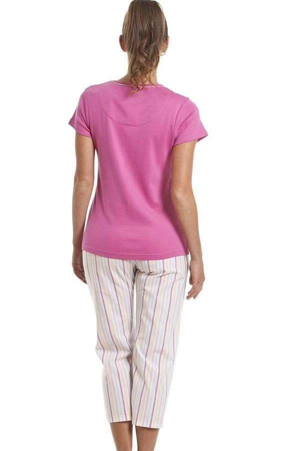 Camille Women's Short Leg Pyjama Set Nightwear