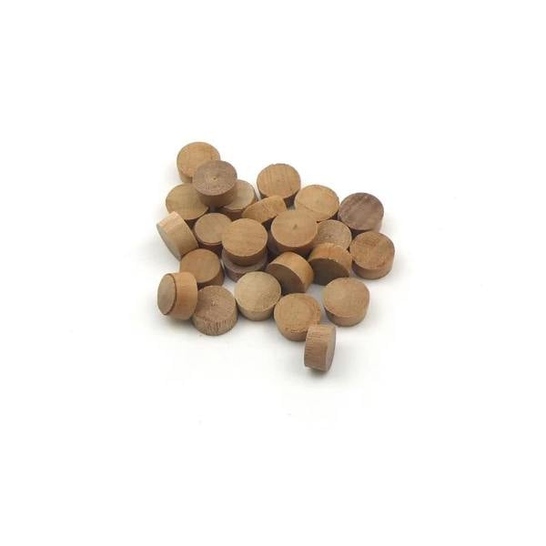 1/2" - 12.7mm Cherry Flat Head End Grain Plug