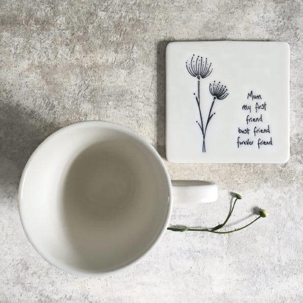 Porcelain Coaster – “I Wish I’d Found You Sooner” Valentine's Day Coaster