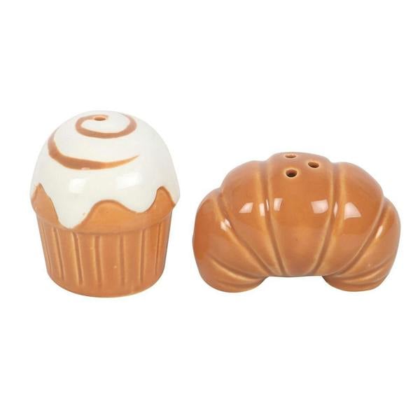 Kingsbury Gifts Bakery Ceramic Salt & Pepper Shaker Set