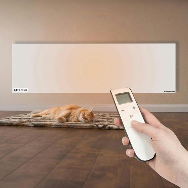 Mirrorstone Heating Mirrorstone 550W Prime Infrared Heating Panel With Remote
