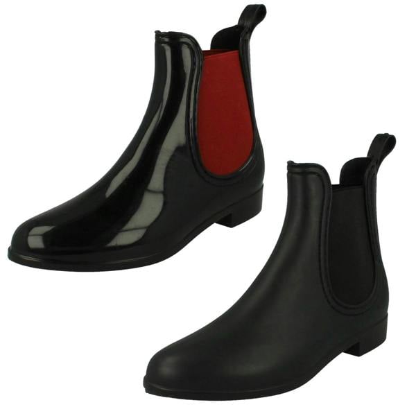 Spot On Ladies Spot On Chelsea Boot Style Ankle Boot