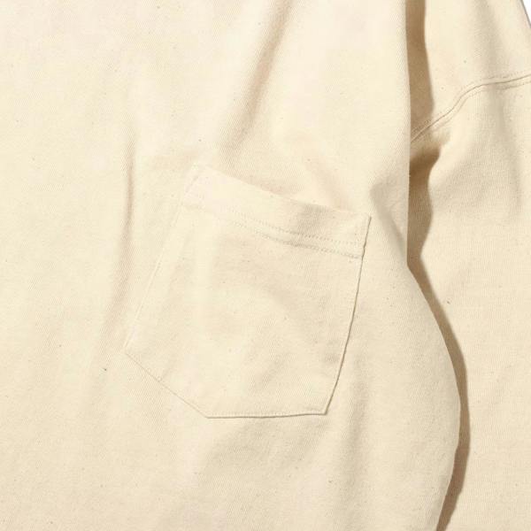 Snow Peak Recycled Cotton Heavy Long Sleeve T-Shirt Ecru