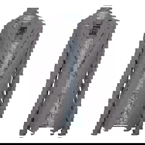 TruClothing TPW-15 - Women's 3 Piece Plain Grey Suit