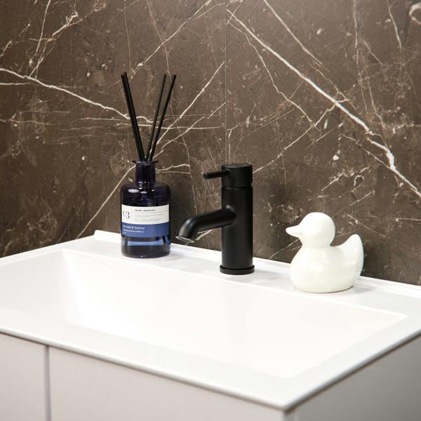 Flode Kumla | Mono Basin Mixer Tap | Matt Black