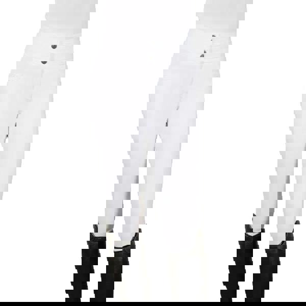 Coldstream Womens/Ladies Fenham Diamante Breeches - White