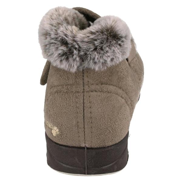 Padders Ladies Padders Cross Strap Slippers - Hush