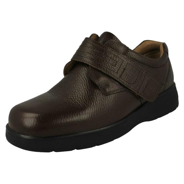 DB Shoes Mens DB Shoes Deep And Wide EV Fitting Smart Shoes Beaumont