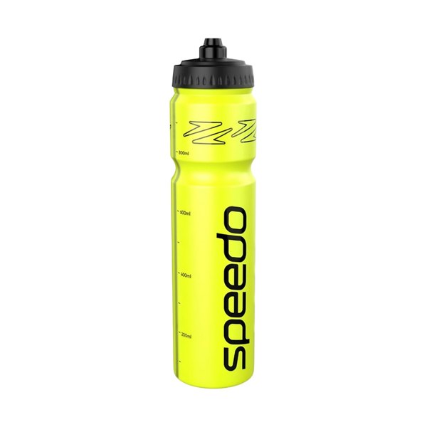 Speedo Logo 1000ml Water Bottle - Yellow/White