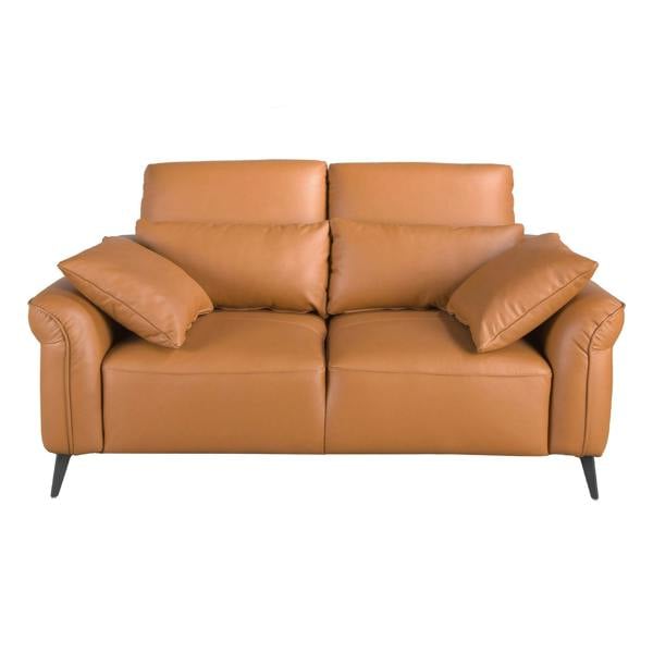 Angel Cerdá Brown leather sofa 6207/6208