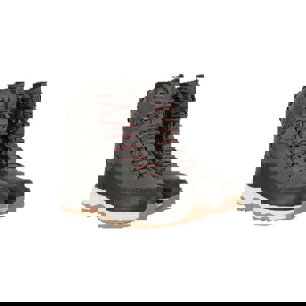 Mountain Warehouse Womens/Ladies Tundra Leather Snow Boots - Khaki