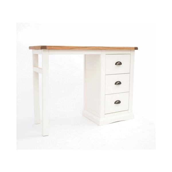 Cabinet Bits Cosenza 3 Drawer Desk - Dressing Table Brass Cup Handle