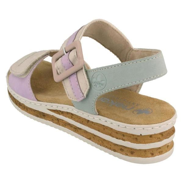 Rieker Ladies Rieker Adjustable Sandals 62900