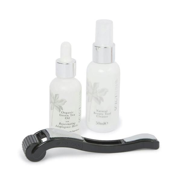 White Lotus Beauty Derma Roller Kit for Stretch Marks - Skin Needling Stretch Marks