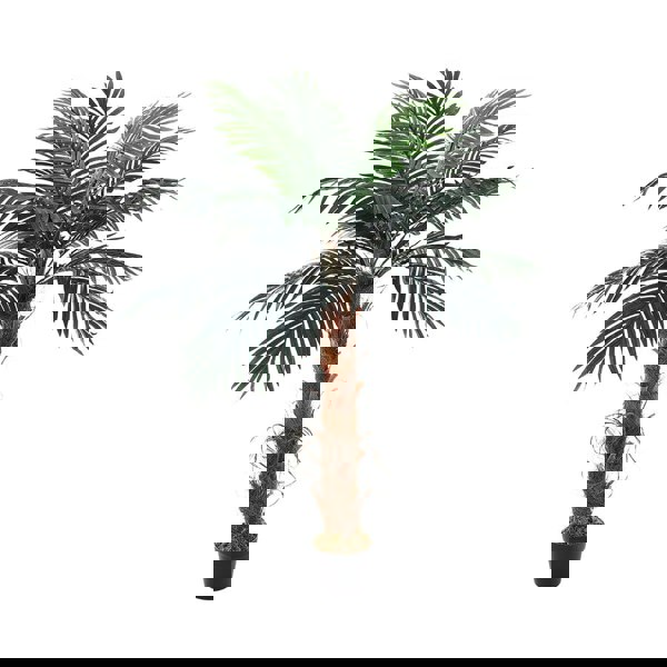 48 inch Artificial Palm Tree with Pot Simulated Plant Decor Artificial Plants Living and Home
