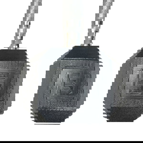 HXGN Pro Hex Dumbbells 15kg Weight Marking