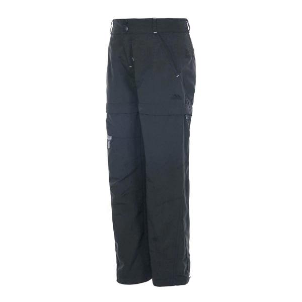 Trespass Childrens/Kids Adventure Zip-Off Trousers - Black - 