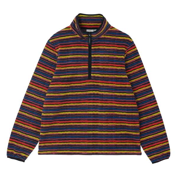 Gramicci Thermal Fleece Pullover - Multi-stripe