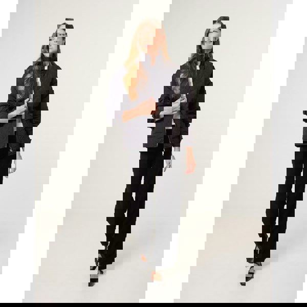 Blue Vanilla Knitted Wide Leg Trousers