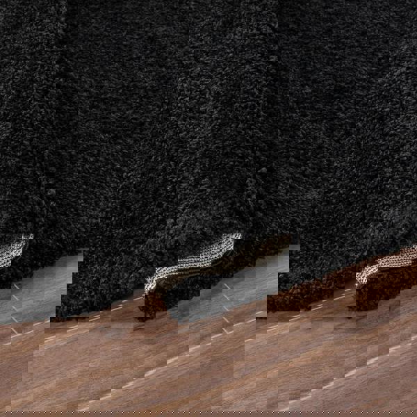 Smart Living Shaggy Rug - Black