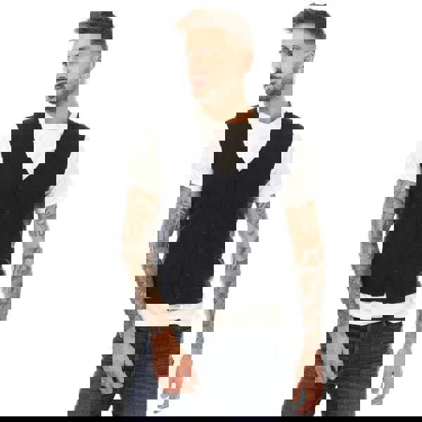 Boss Mens Kortility Vest Top - Dark Blue - 