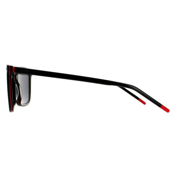Hugo by Hugo Boss Sunglasses HG 1168/S OIT IR Black Red Gold Grey
