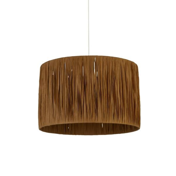Lighting Collection RAFFIA EASY FIT 35CM SHADE NATURAL