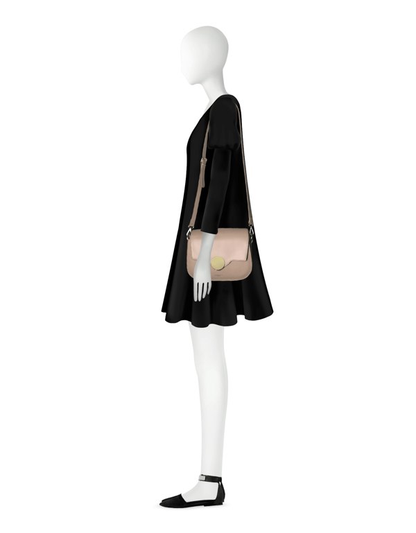Le Parmentier San Pedro Shoulder Bag - Powder