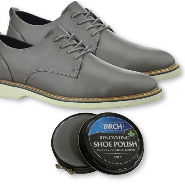 BIRCH Renovating Shoe Polish - Restores Colour and Nourishes Leather 50ml