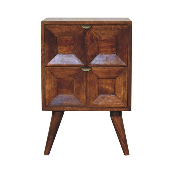 Artisan Furniture Solid Wood Quad Bedside