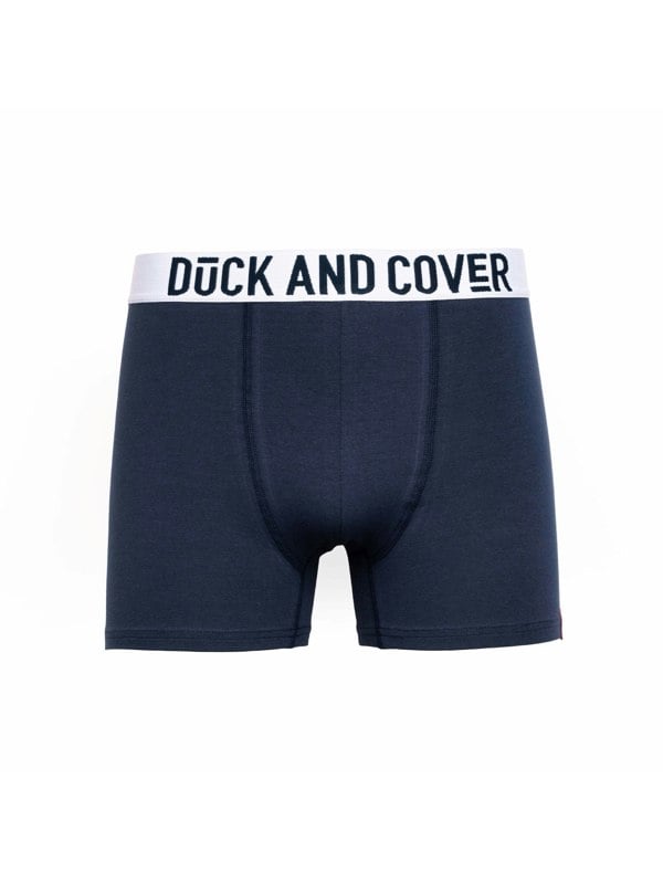 Duck and Cover Galton Boxers 2pk Green/Blue