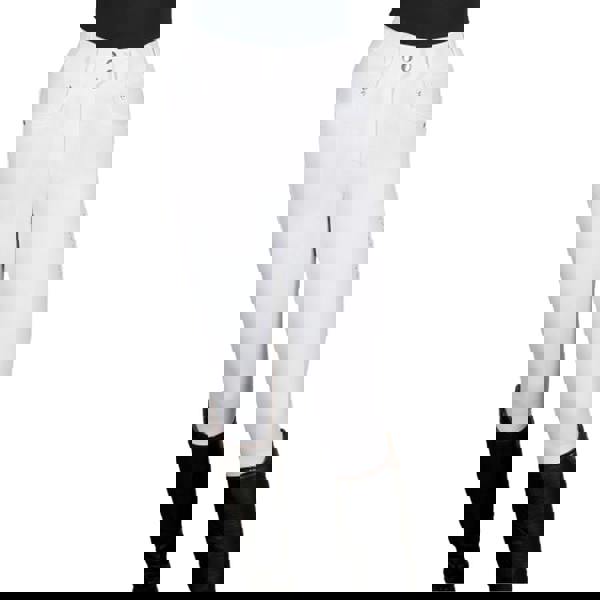 Coldstream Womens/Ladies Hermitage Diamante Breeches - White