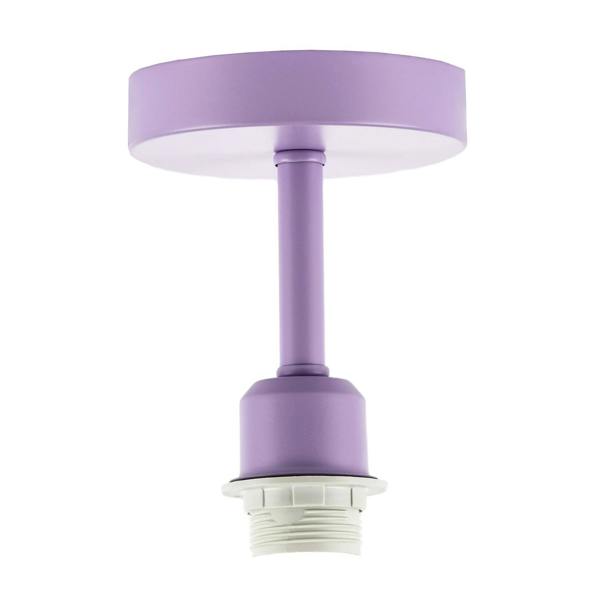 Traditional Lavender Lilac Ceiling Light Fitting to Hold Lamp Shades Image 1