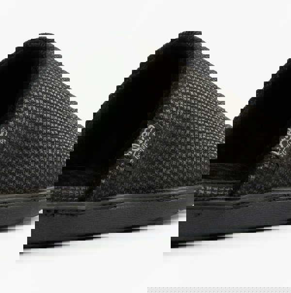 Totes Isotoner SQUARE PATTERNED SMART MULE Mens Mule Slippers Black