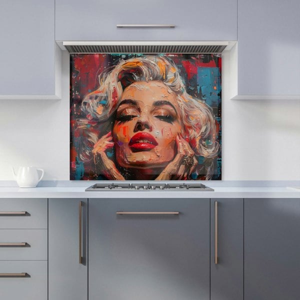 Warren Reed - Designer Vivid Marilyn: A Modern Expression Kitchen Splashback