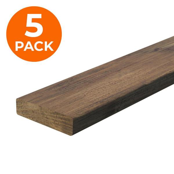 Cerland Lucio Wooden Deck Boards 240cm Pack of 5 Pressure Treated Decking Boards