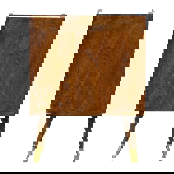 Artisan Furniture Solid Wood Manila Gold One Drawer Bedside