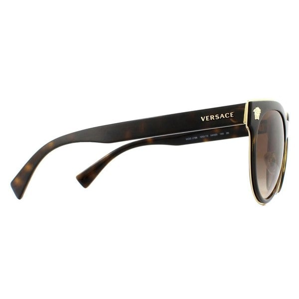 Versace Sunglasses VE2198 125213 Dark Havana Brown Gradient