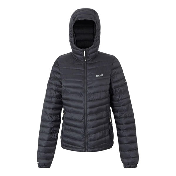 Regatta Womens/Ladies Hurden Padded Jacket - Seal Grey/Black