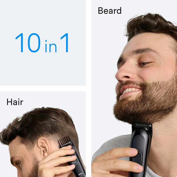 Braun All-in-One Series 3, AIO3560, 10-in-1 Grooming Kit - Black