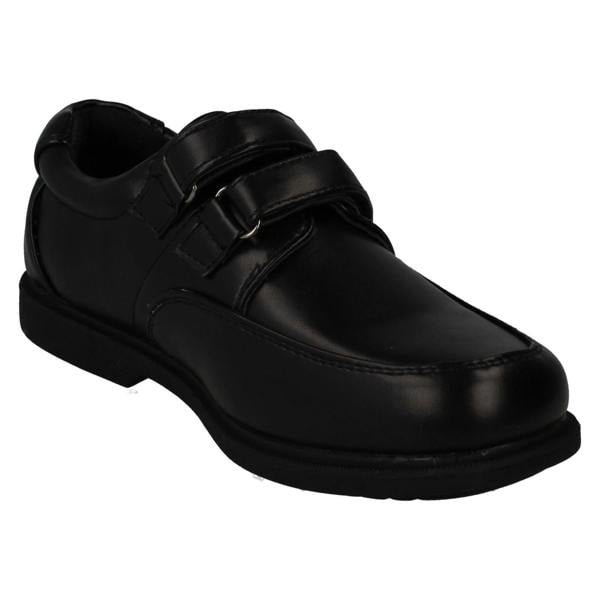 Cool For School Boys Cool For School Hook and Loop School Shoes