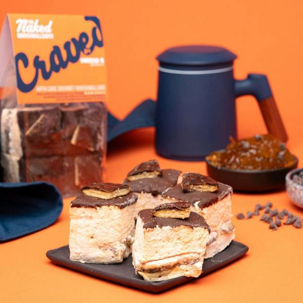 The Naked Marshmallow Co Jaffa Cake Gourmet Marshmallows