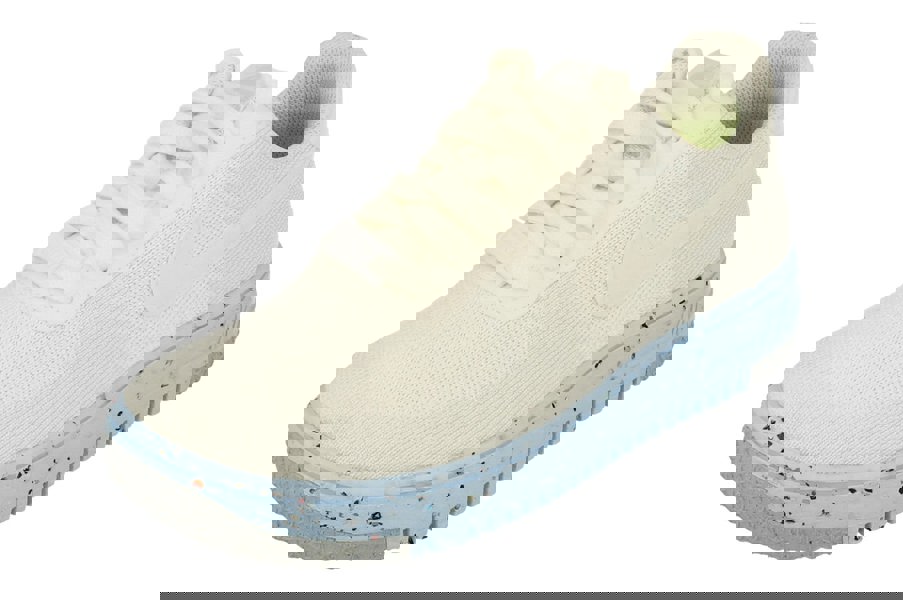 Nike Air Force 1 Crafter Flyknit Womens Trainers Dc7273  100 - White Pure Platinum 100 - Photo 0