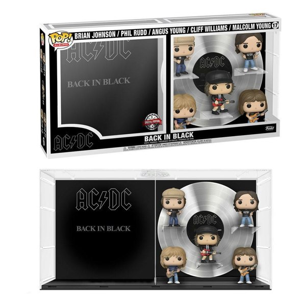 Funko AC/DC Back In Black 5 Vinyl Figure Set Funko Pop Albums 17 60989