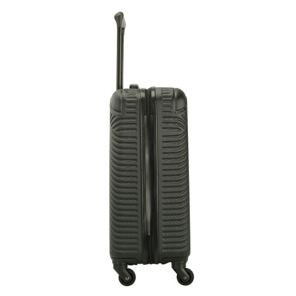 Neo Black 3 Piece Hard Shell Luggage Suitcase Set