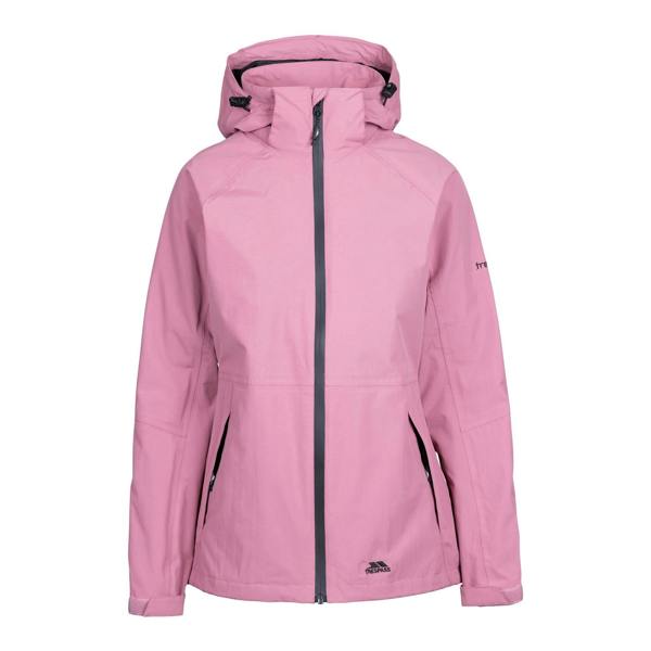 Trespass Womens/Ladies Tilbury TP75 Waterproof Jacket - Light Mulberry - 